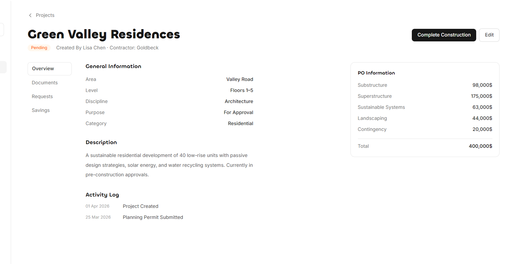 Project page